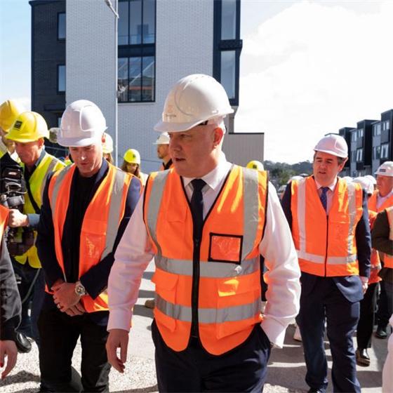 New Zealand Prime Minister Christopher Luxon Visits Kahu Project